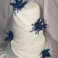 Svatební dort - Levandule