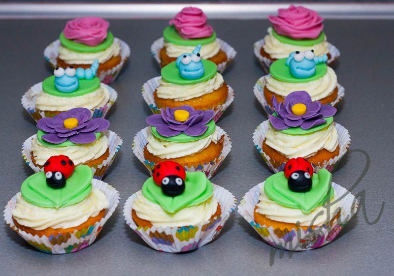 Veselé cupcakes na dětskou oslavu