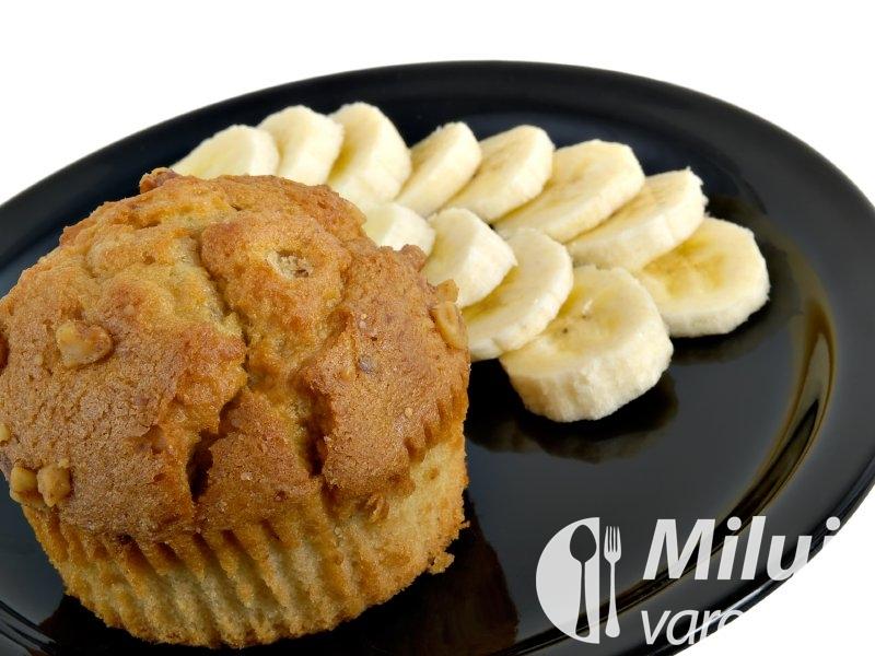 Banánové muffiny s müsli