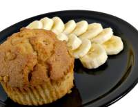 Banánové muffiny s müsli