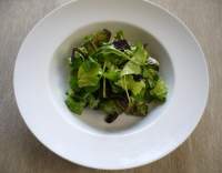 Míchaný listový salát s vinaigrettou