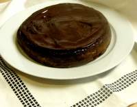 Čokoládový dort s mandlemi