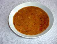 Bramborová polévka s paprikou