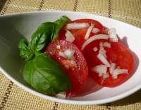 Rajčatový salát po italsku