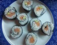 Lososové sushi