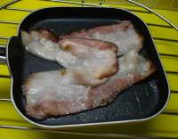 Vejce zapečená s anglickou slaninou (minutka)