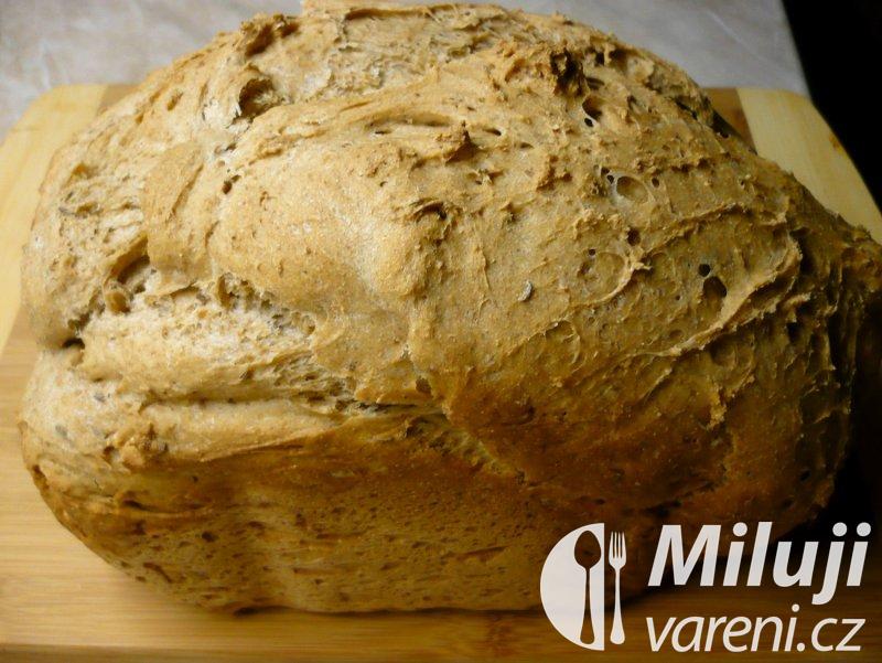 Lehký žitný chléb s kmínem