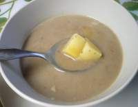 Čočková polévka kyselá s bramborami