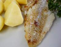 Rybí filé pečené na másle (minutka)