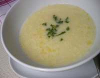 Bramborová polévka s kedlubnou