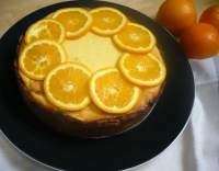 Tvarohový koláč s pomerančem