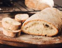 Ciabatta - italský domácí chléb