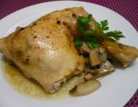 Hostýnské kuře s hříbky