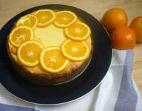 Tvarohový koláč s pomerančem